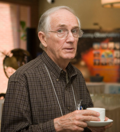 Dick Thompson at NRAO 50th anniversary symposium, 2007.